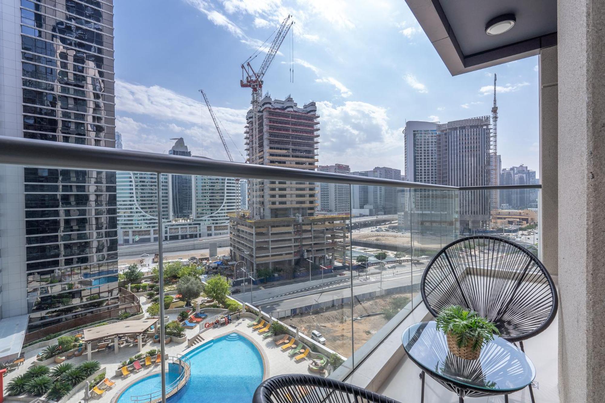 Heaven Crest Vacation Homes Downtown - Studio And 1 Bedroom Suites 2 Minute Walk To Dubai Mall And Burj Khalifa エクステリア 写真