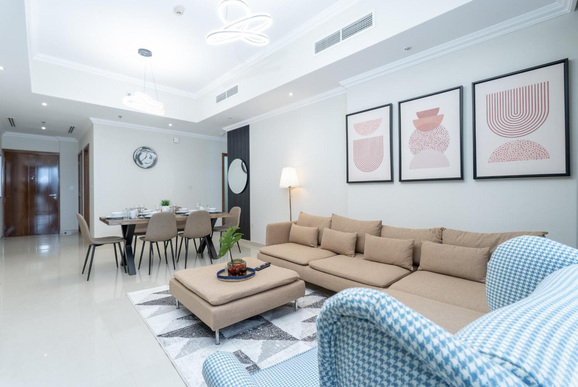 Heaven Crest Vacation Homes Downtown - Studio And 1 Bedroom Suites 2 Minute Walk To Dubai Mall And Burj Khalifa エクステリア 写真