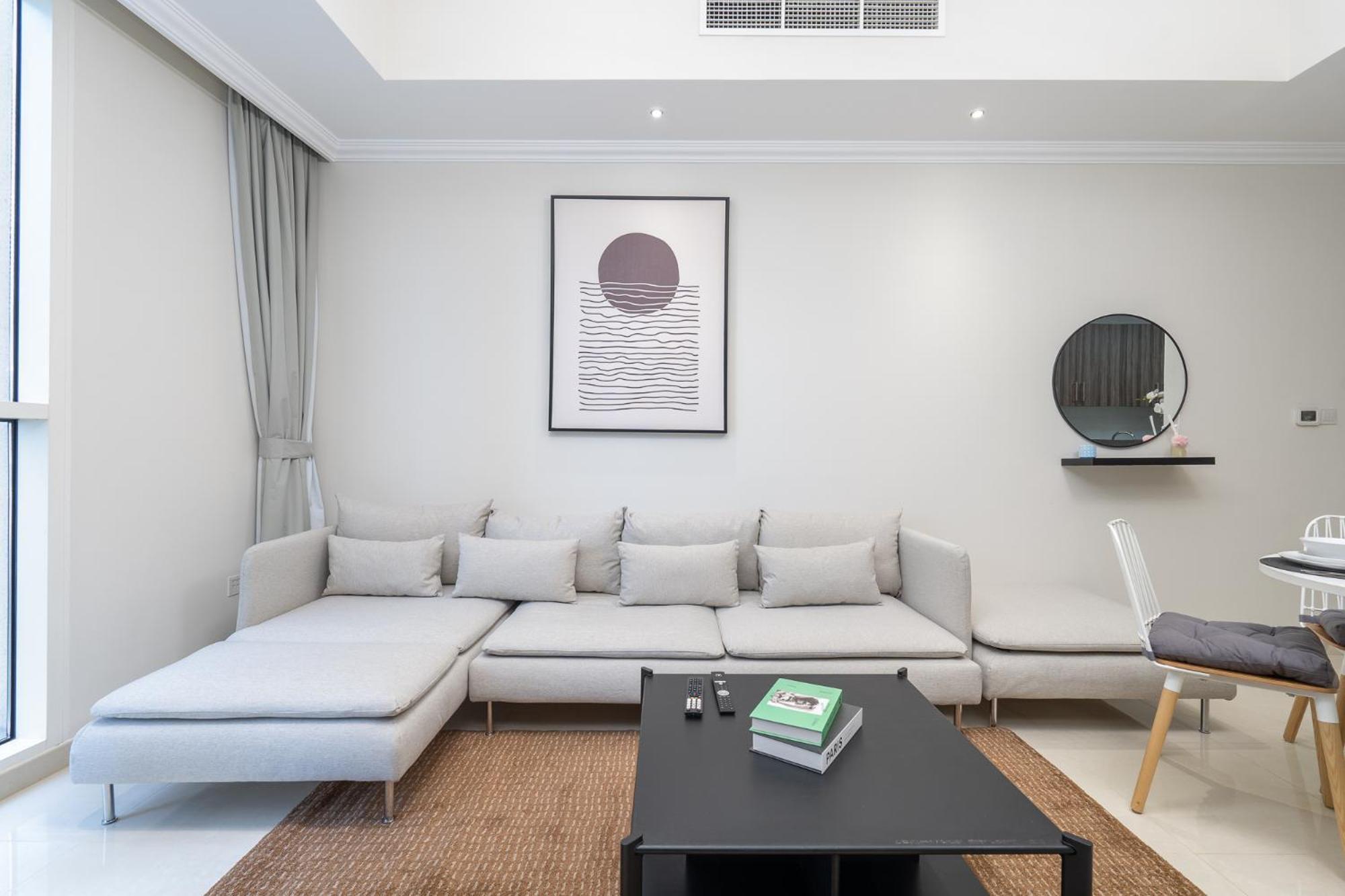 Heaven Crest Vacation Homes Downtown - Studio And 1 Bedroom Suites 2 Minute Walk To Dubai Mall And Burj Khalifa エクステリア 写真