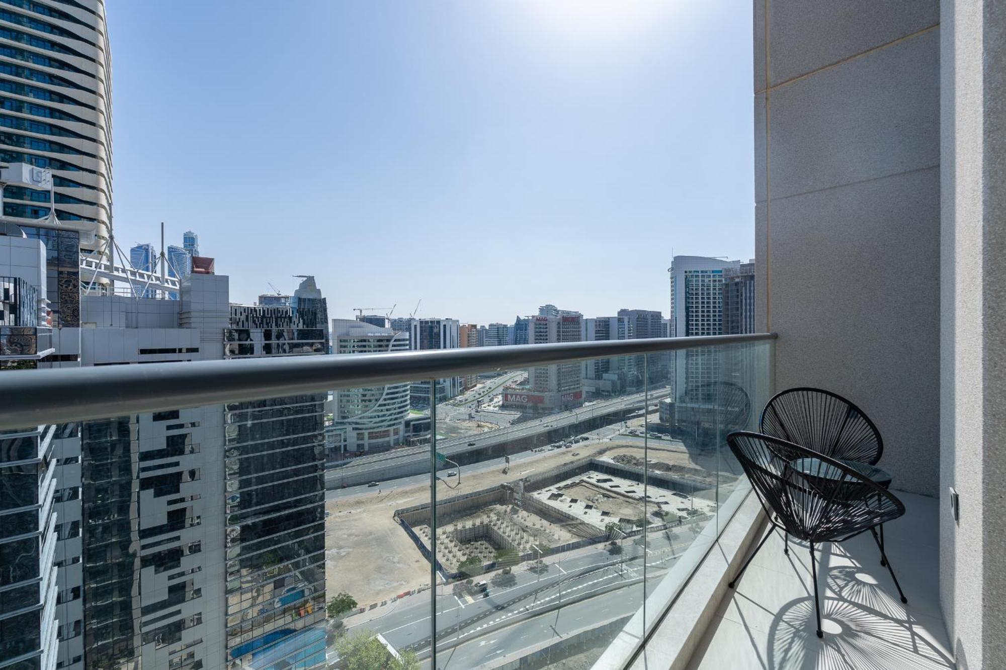 Heaven Crest Vacation Homes Downtown - Studio And 1 Bedroom Suites 2 Minute Walk To Dubai Mall And Burj Khalifa エクステリア 写真