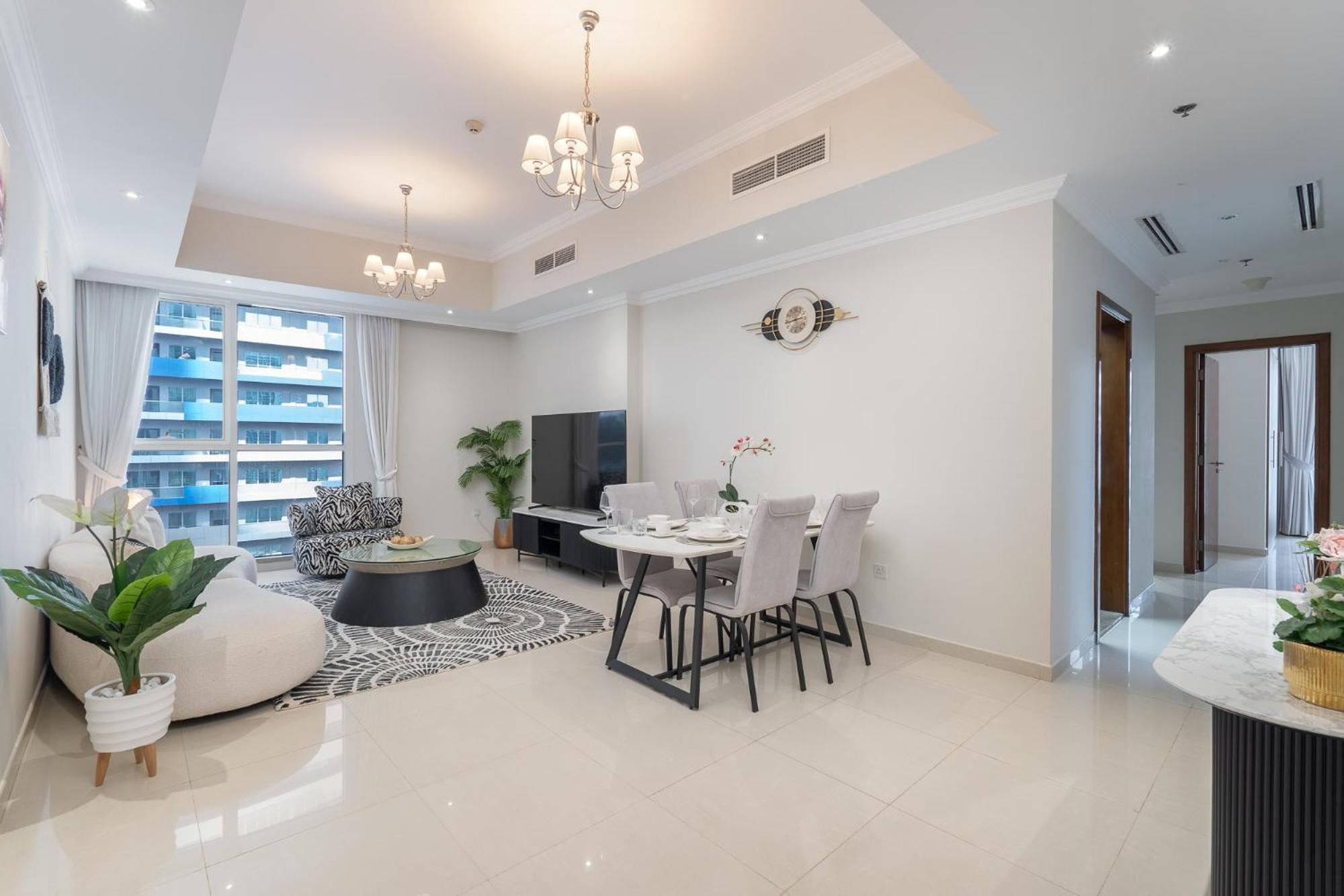 Heaven Crest Vacation Homes Downtown - Studio And 1 Bedroom Suites 2 Minute Walk To Dubai Mall And Burj Khalifa エクステリア 写真