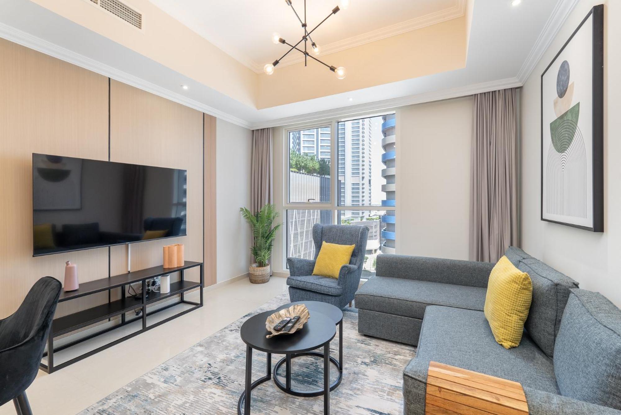Heaven Crest Vacation Homes Downtown - Studio And 1 Bedroom Suites 2 Minute Walk To Dubai Mall And Burj Khalifa エクステリア 写真