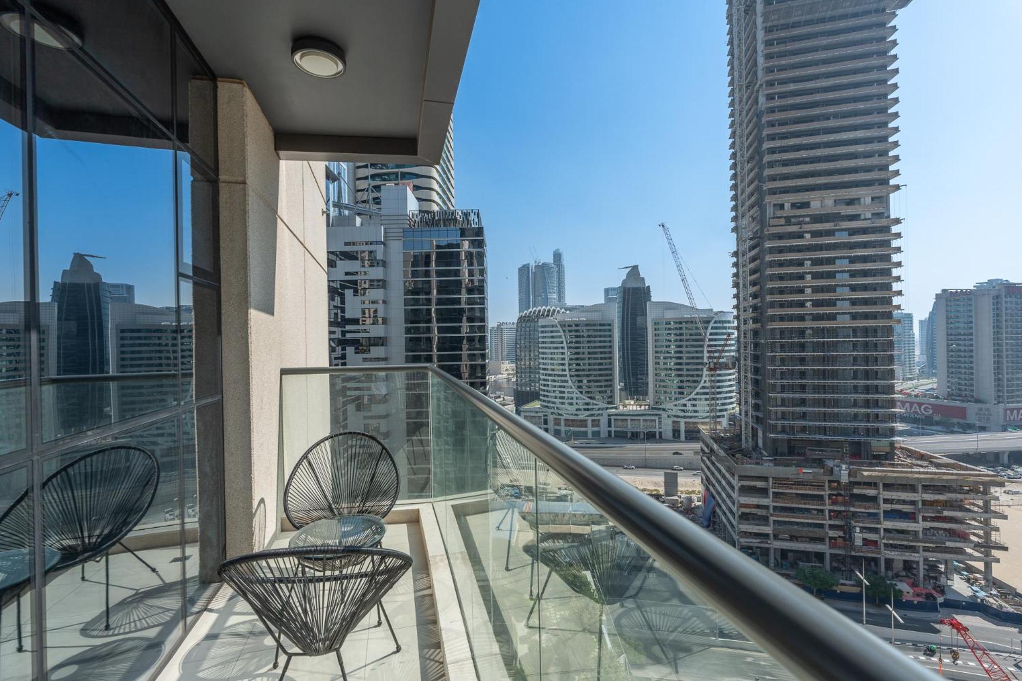 Heaven Crest Vacation Homes Downtown - Studio And 1 Bedroom Suites 2 Minute Walk To Dubai Mall And Burj Khalifa エクステリア 写真