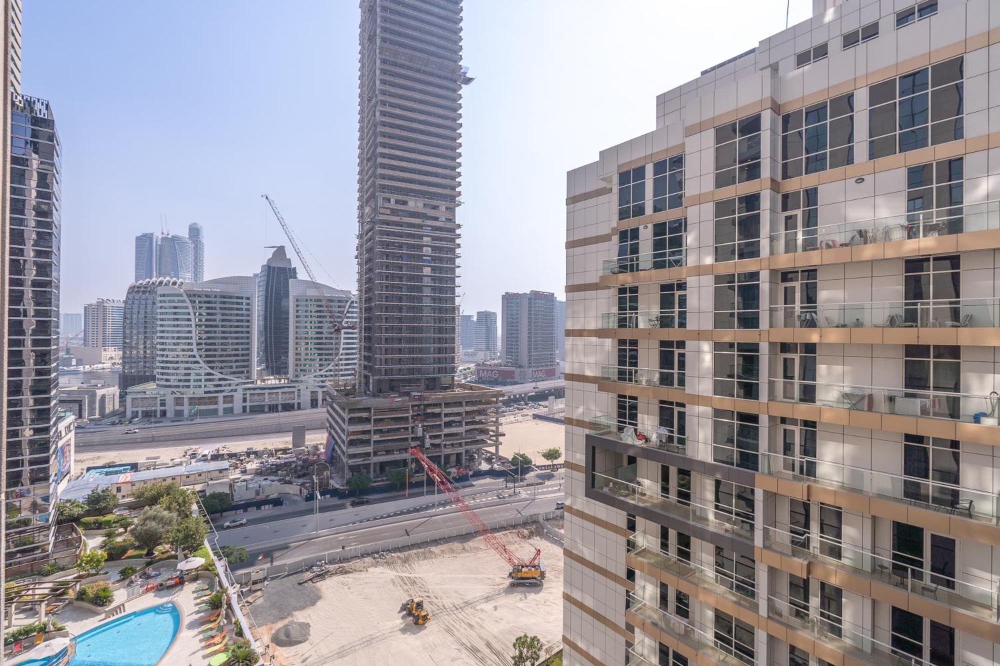 Heaven Crest Vacation Homes Downtown - Studio And 1 Bedroom Suites 2 Minute Walk To Dubai Mall And Burj Khalifa エクステリア 写真