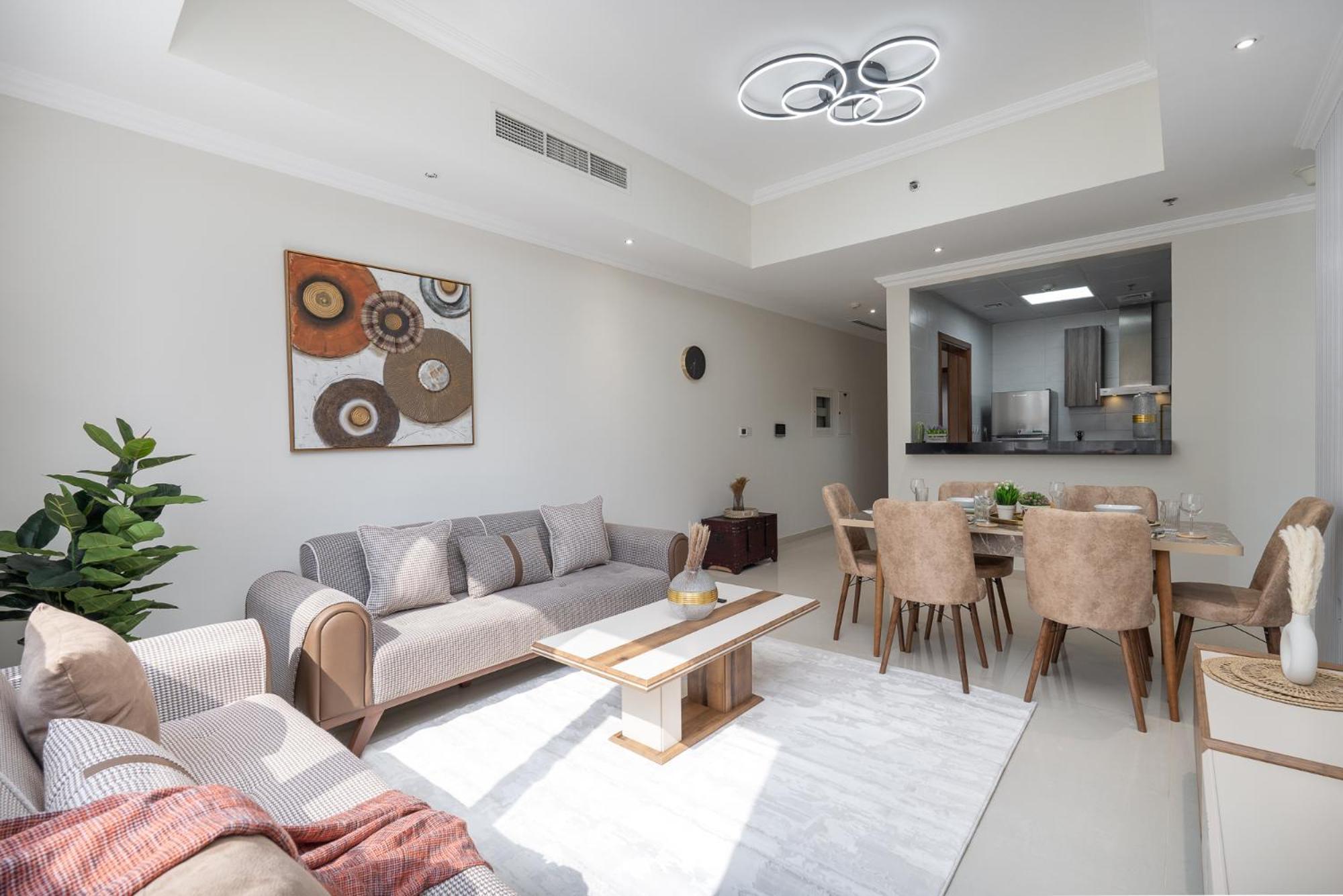 Heaven Crest Vacation Homes Downtown - Studio And 1 Bedroom Suites 2 Minute Walk To Dubai Mall And Burj Khalifa エクステリア 写真