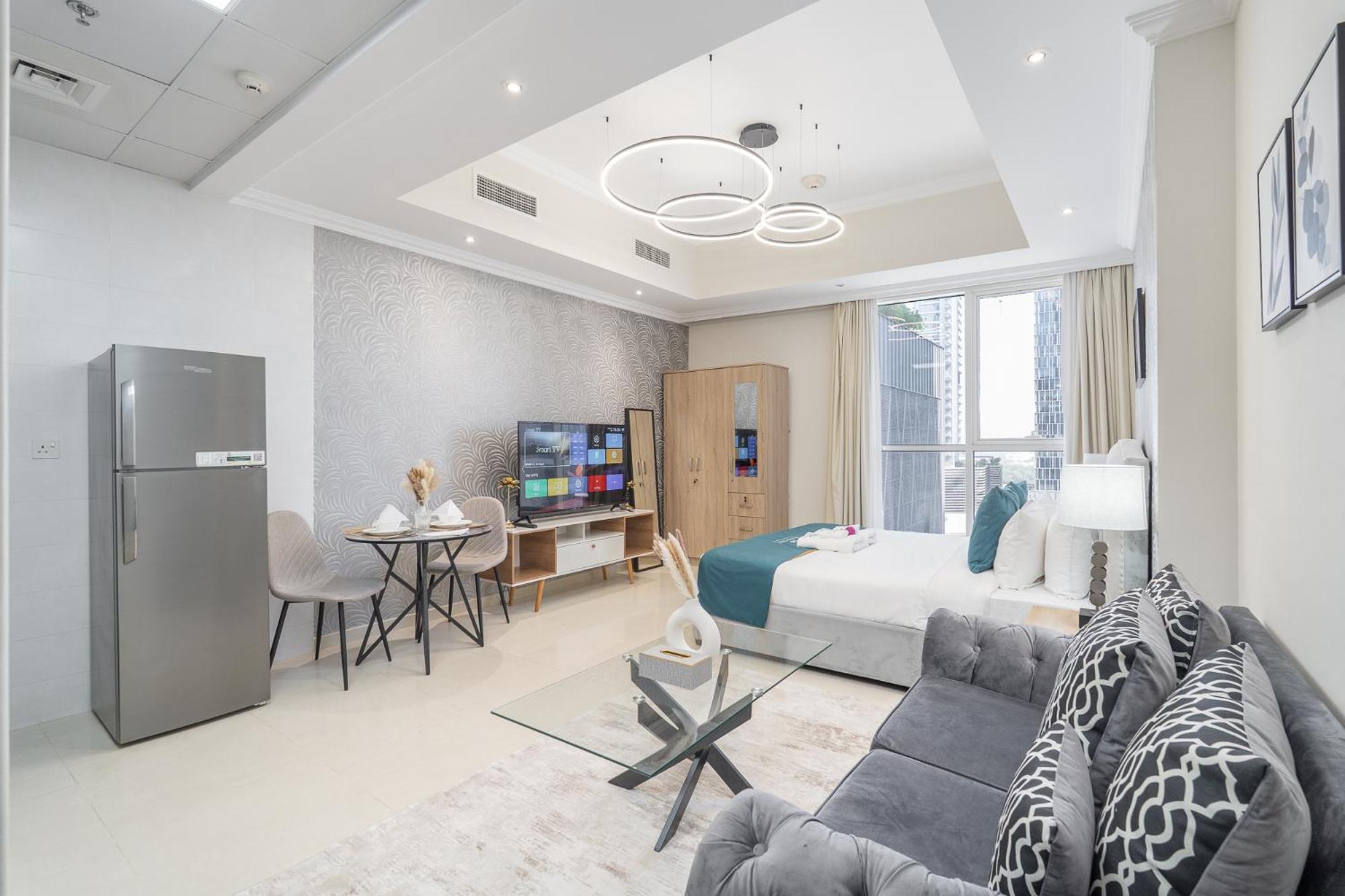 Heaven Crest Vacation Homes Downtown - Studio And 1 Bedroom Suites 2 Minute Walk To Dubai Mall And Burj Khalifa エクステリア 写真
