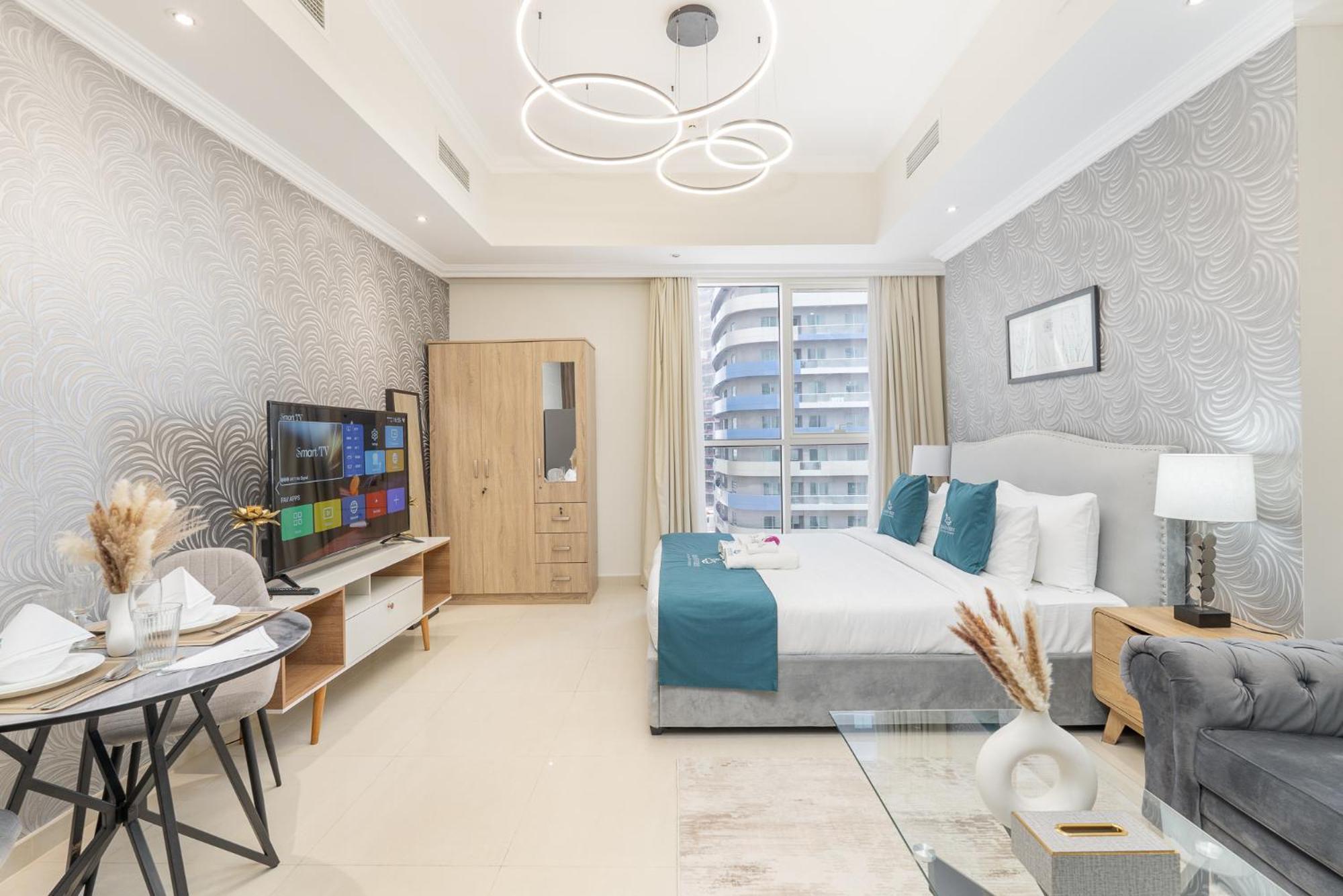 Heaven Crest Vacation Homes Downtown - Studio And 1 Bedroom Suites 2 Minute Walk To Dubai Mall And Burj Khalifa エクステリア 写真