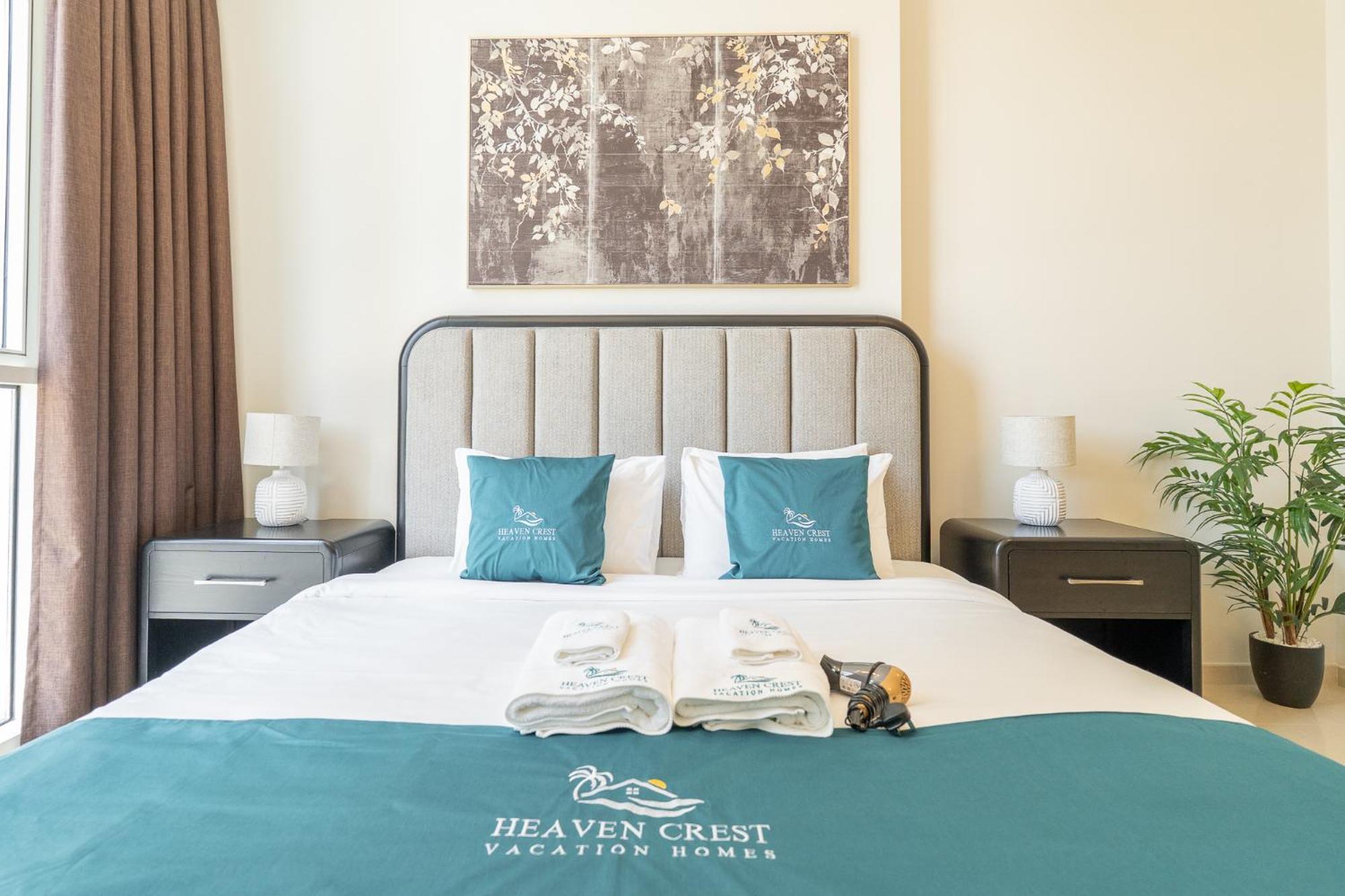Heaven Crest Vacation Homes Downtown - Studio And 1 Bedroom Suites 2 Minute Walk To Dubai Mall And Burj Khalifa エクステリア 写真